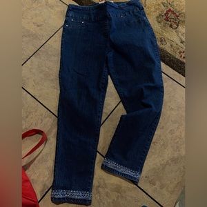 Ladies Ruby Rd. Capri style Jeans size 10P